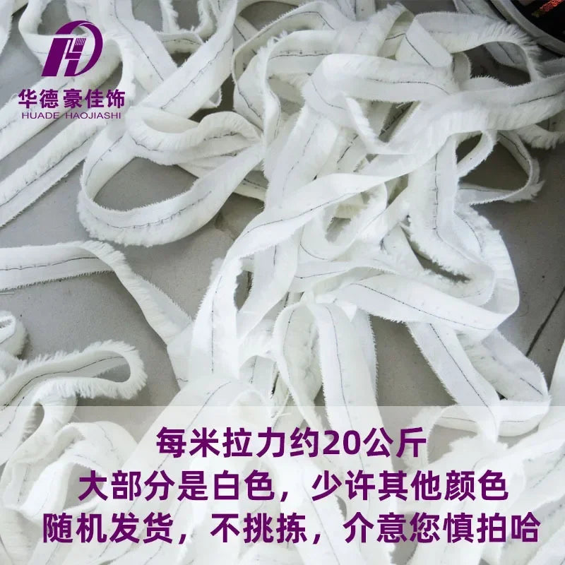 Moving ropes, cloth strips, fabric edges, flannelette scraps, Hua Dehao ornaments, binding ropes