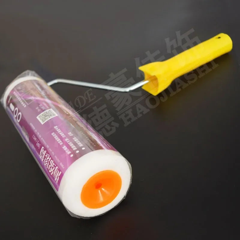 9-inch oily sponge roller brush tightness polyester paint resistant roller thin coating wind turbine blade  decoration