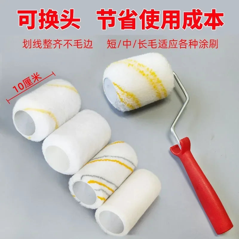 4 inch paint roller American wool cover