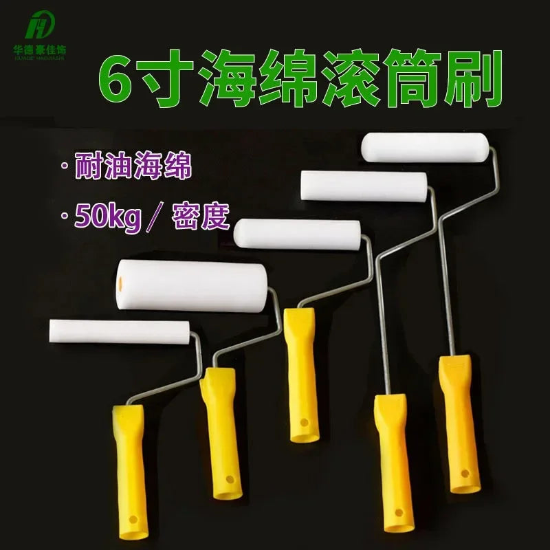 6-inch oily sponge roller brush 50 density