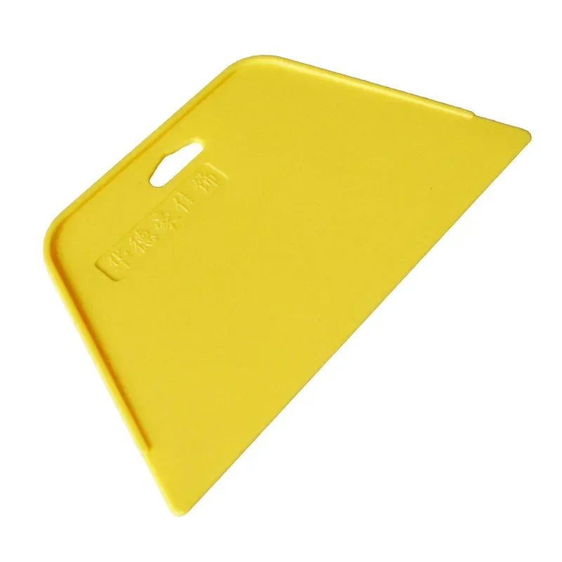 Wallpaper scraper wallpaper tool thickened plastic scraper triangle paint scraper ABS new material Huade straight hair