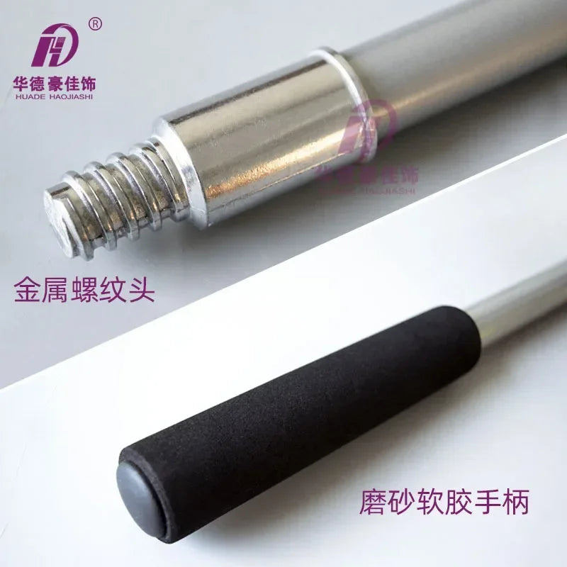 One meter three section paint telescopic rod one meter roller brush extended connecting rod thickened detachable