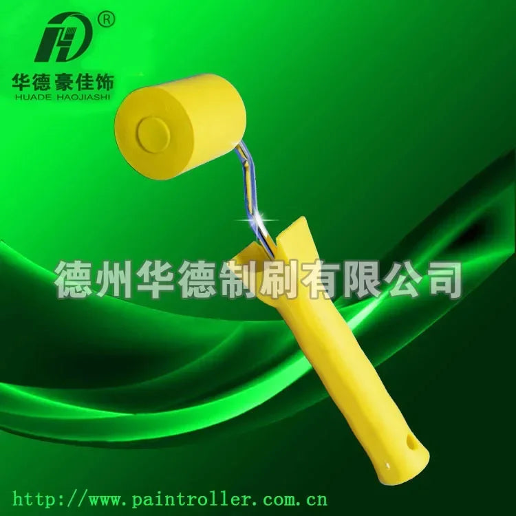 2-inch rubber roller brush wallpaper joint roller soft joint roller section glue construction Huade tool