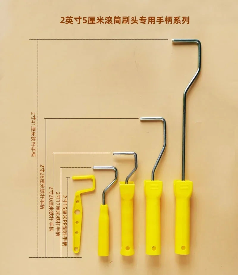 2-inch acrylic yellow line small